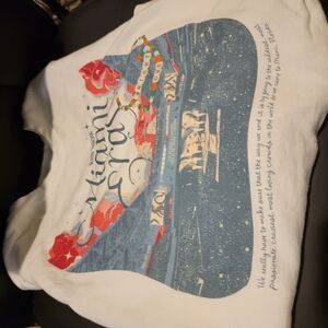 White Graphic Sweatshirt